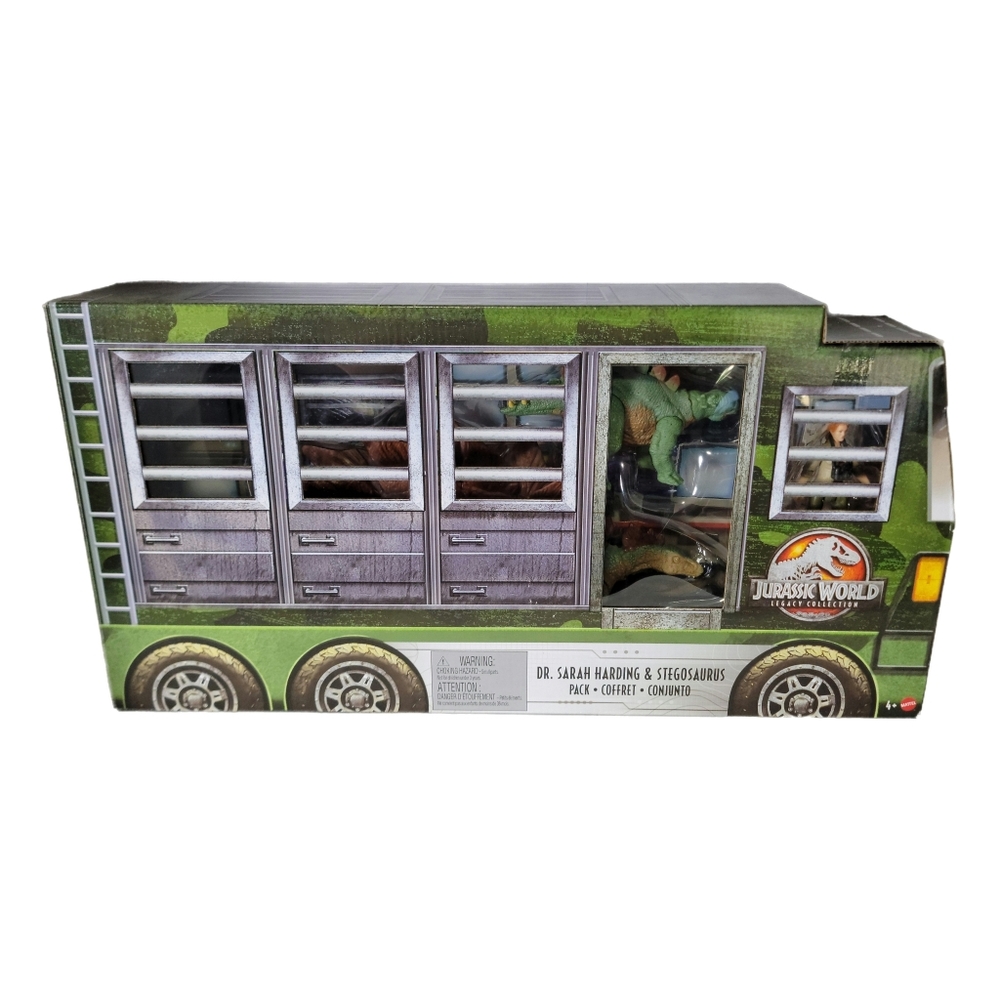 Jurassic World Legacy Collection Dr. Sarah Harding & Stegosaurus Pack